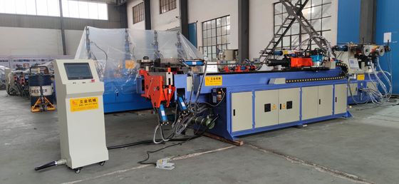 1.5-Zoll-Rohrbiege-Maschine CNC-Automatik 2 Servomotoren 2 Elektrische Achsenröhre Bieger