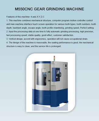 Automatische Maschine zum Schleifen von Sägeblättern M500CNC-Schleifmaschine für Zahnräder