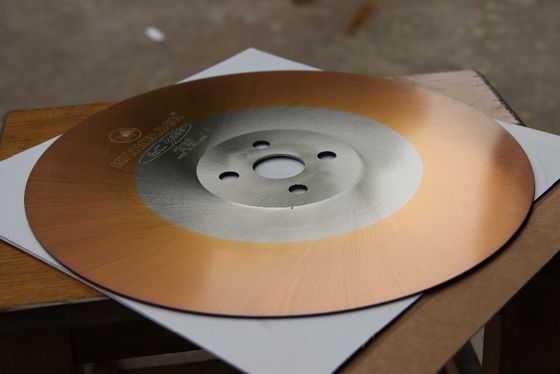 Ti-beschichtete Verschleißfestigkeitsscheibe aus Stahl 1-4 mm HSS Sägeblatt
