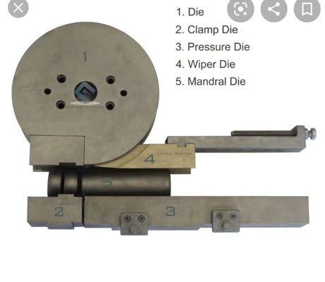 MO-001 Biegeform Universal-Typ-Riegel für Rohrbiegmaschine 3 Kugelriegel