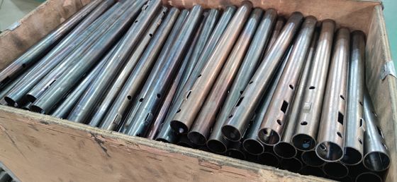 6500mm Metallrohr-Loch-Punktiermaschine, Schnittmaschine mit Schnittvorhang