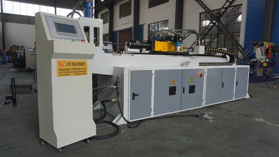 Hydraulische Rohr-Loch-Punktmaschine Servomotor-Zuführung Rotation für Stahlrohr