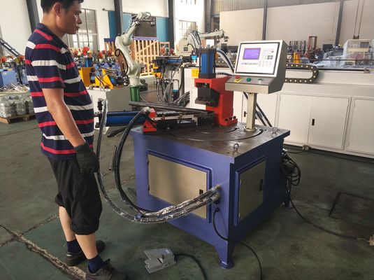 CH80 7.5kw Rohrnotchmaschine Einkopf-Präzisions-Punktiermaschine