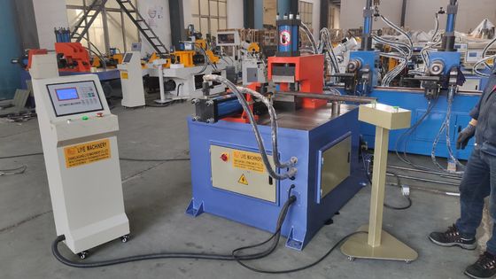 Automatische Bohrmaschine CH40 Gerade Rohre und Ellenbogen Rohr- und Rohrnotchermaschine