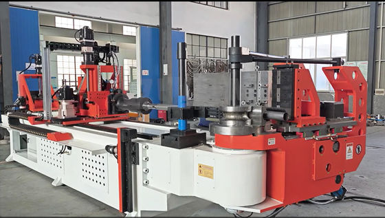 DW130CNC10A3S-T Automatische CNC-Rohrröhre Biegelmaschine 5,5 Zoll Rohrbieger 10 Achsen mit Schubbiegen