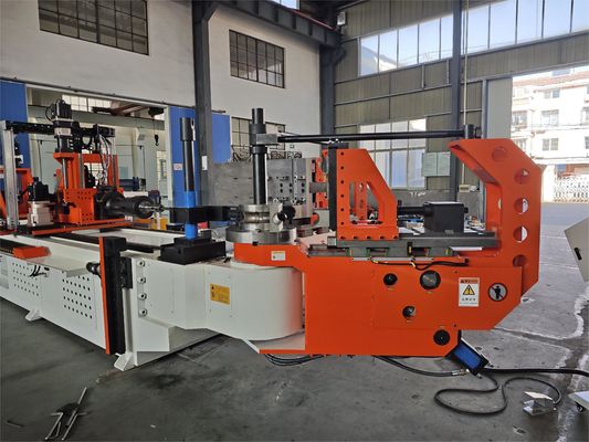 DW130CNC10A3S-T Automatische CNC-Rohrröhre Biegelmaschine 5,5 Zoll Rohrbieger 10 Achsen mit Schubbiegen